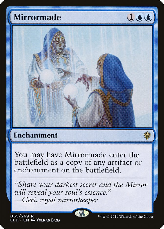 Mirrormade, Throne of eldraine Card Art