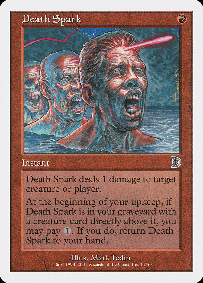 Death Spark, Deckmasters Card Art
