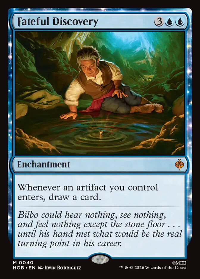 Fateful Discovery, The Hobbit Card Art