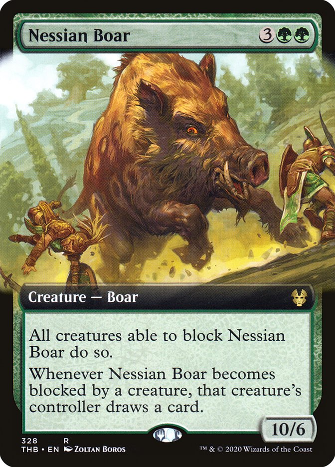 Nessian Boar, Theros beyond death Card Art