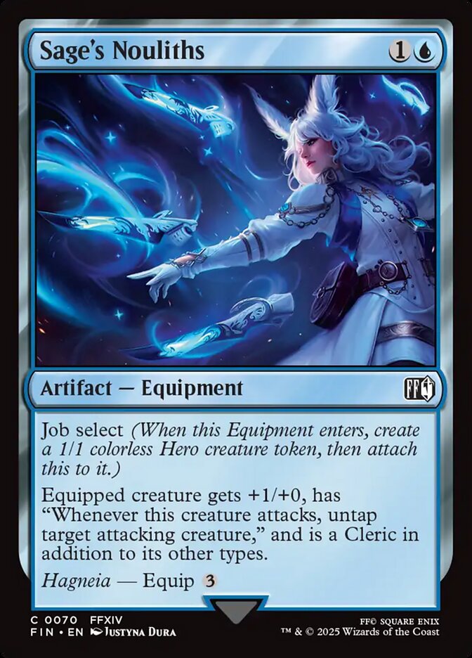Sage's Nouliths, Final fantasy Card Art