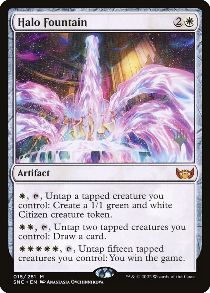 Halo Fountain, Streets Of New Capenna Promos Card Art