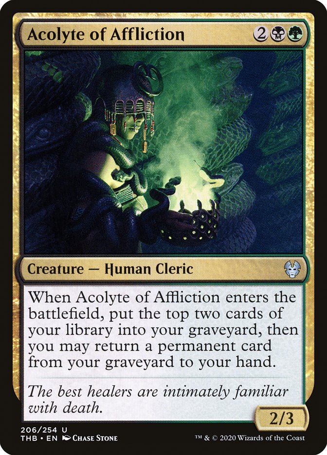 Acolyte of Affliction, Theros Beyond Death Card Art