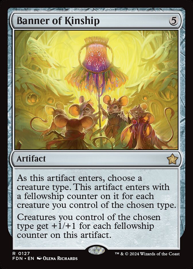 Banner of Kinship, Foundations Card Art