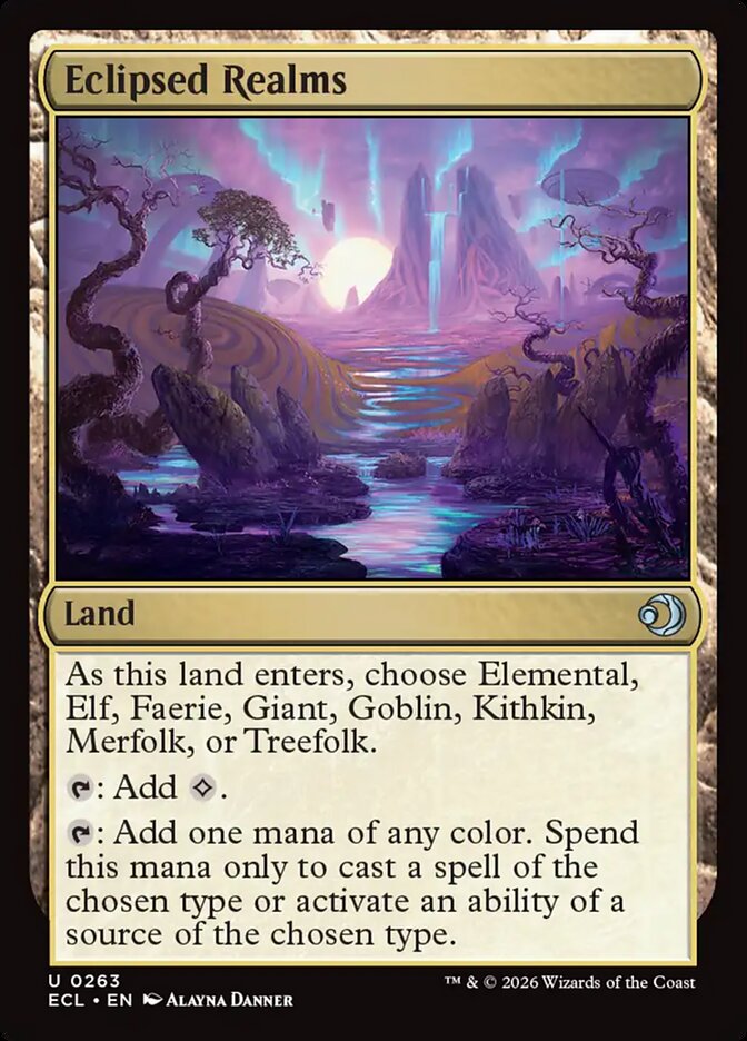 Eclipsed Realms, Lorwyn Eclipsed Card Art