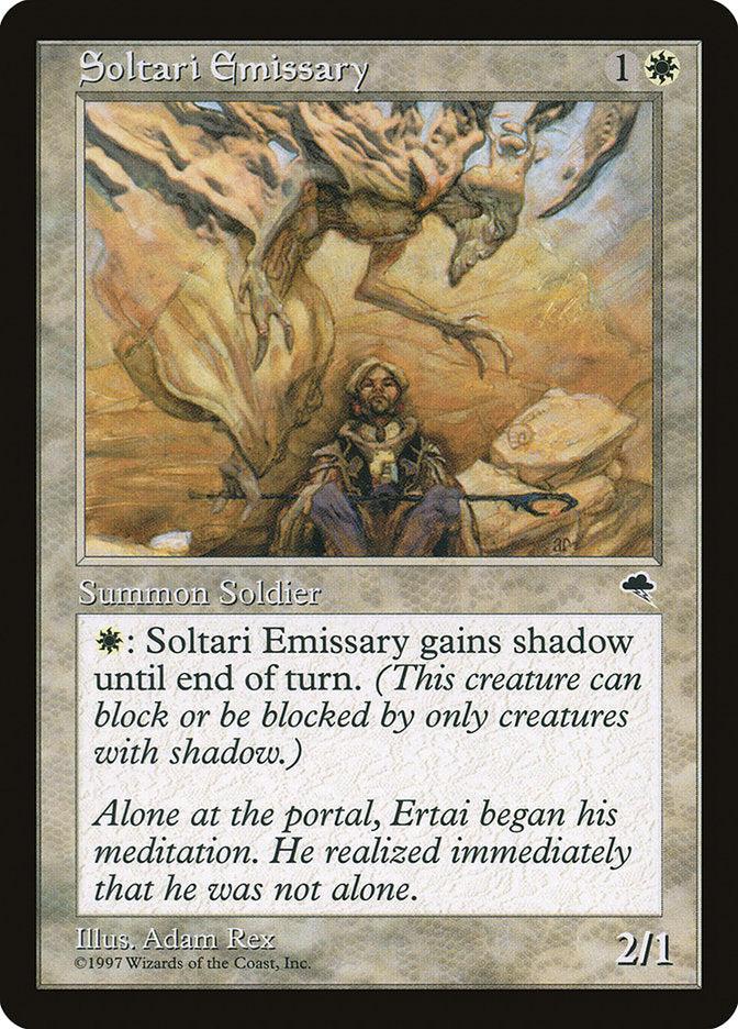 Soltari Emissary, Tempest Card Art