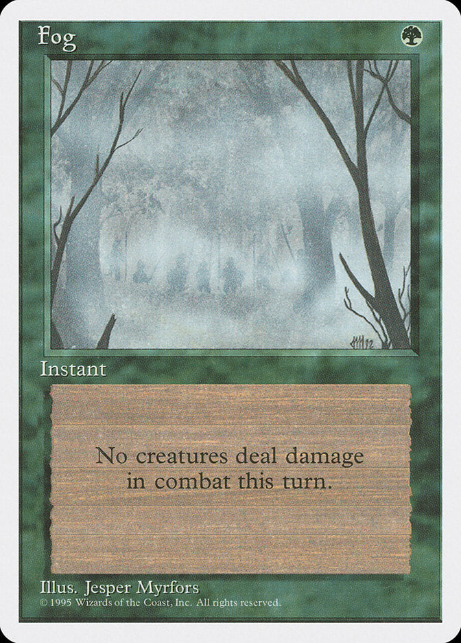 Fog, Fourth Edition Card Art