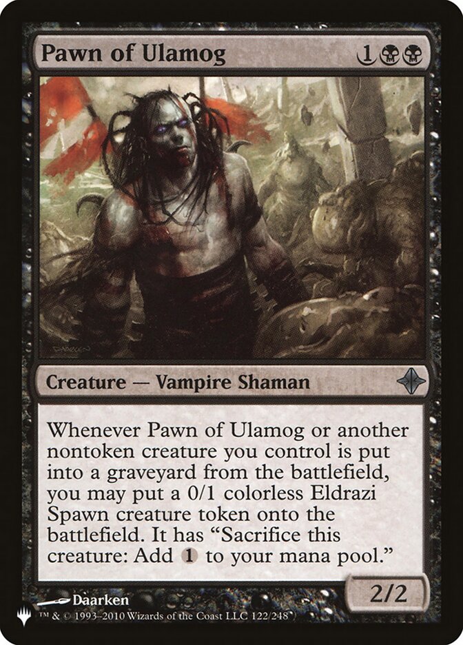 Pawn of Ulamog, The List Card Art