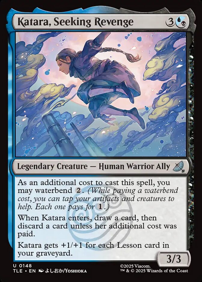 Katara, Seeking Revenge, Avatar: The Last Airbender Eternal Card Art