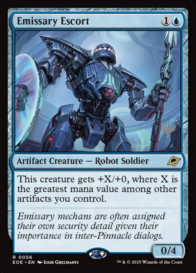 Emissary Escort, Edge Of Eternities Promos Card Art