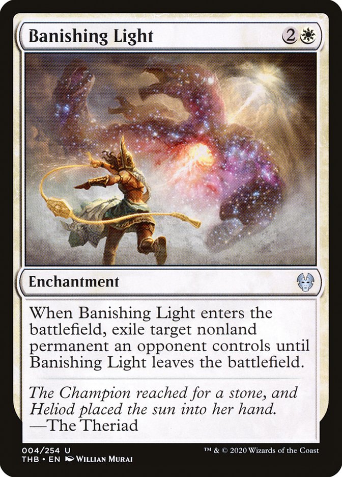 Banishing Light, Theros beyond death Card Art