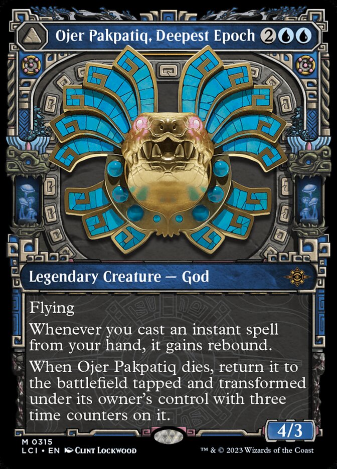 Ojer Pakpatiq, Deepest Epoch // Temple of Cyclical Time, The lost caverns of ixalan Card Art