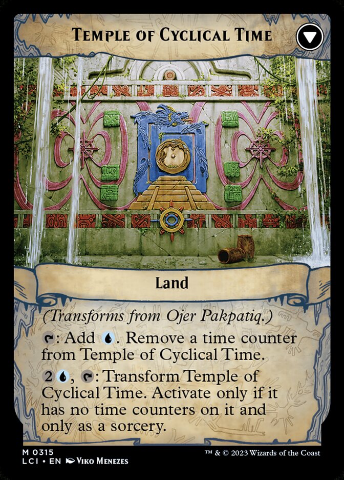 Ojer Pakpatiq, Deepest Epoch // Temple of Cyclical Time, The lost caverns of ixalan Card Art