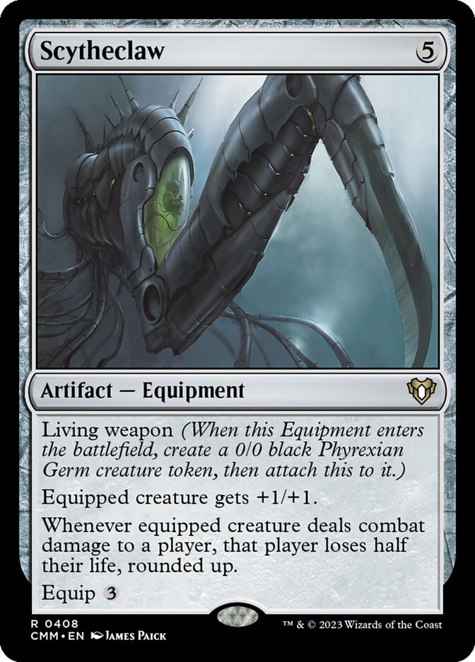 Scytheclaw, Commander masters Card Art