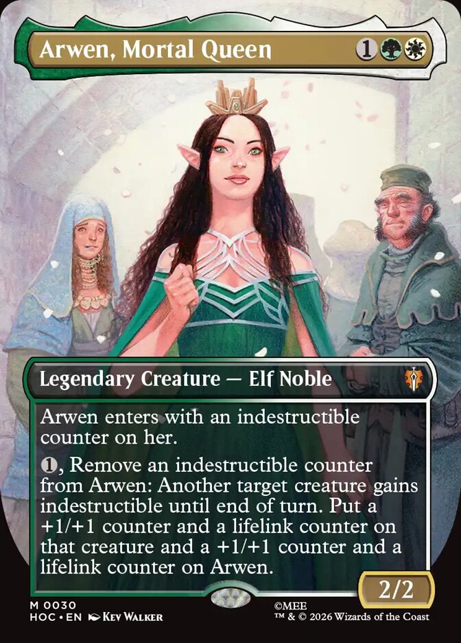 Arwen, Mortal Queen, The Hobbit Eternal Card Art