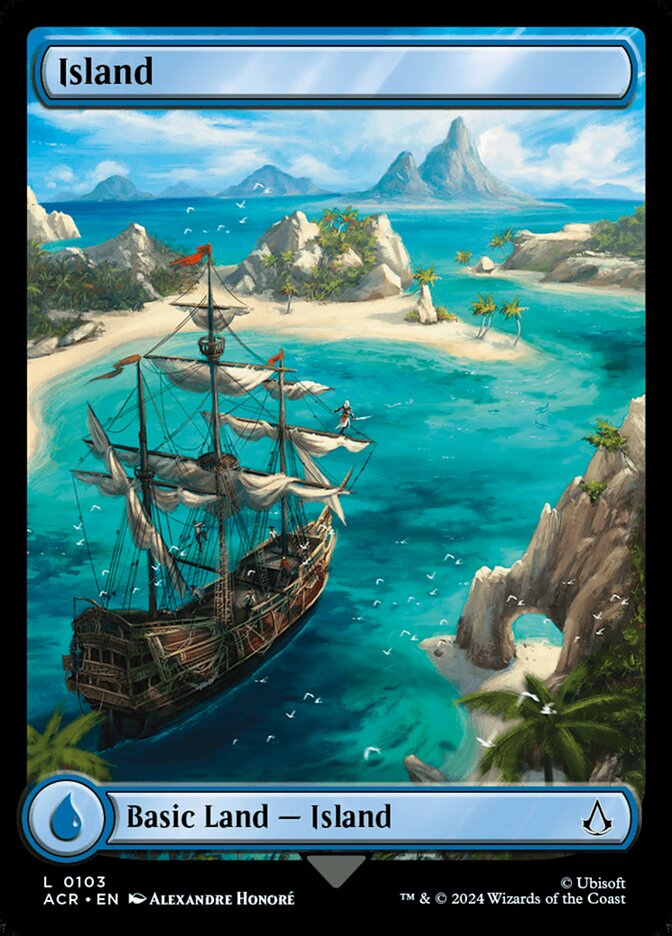 Island, Assassin'S Creed Card Art