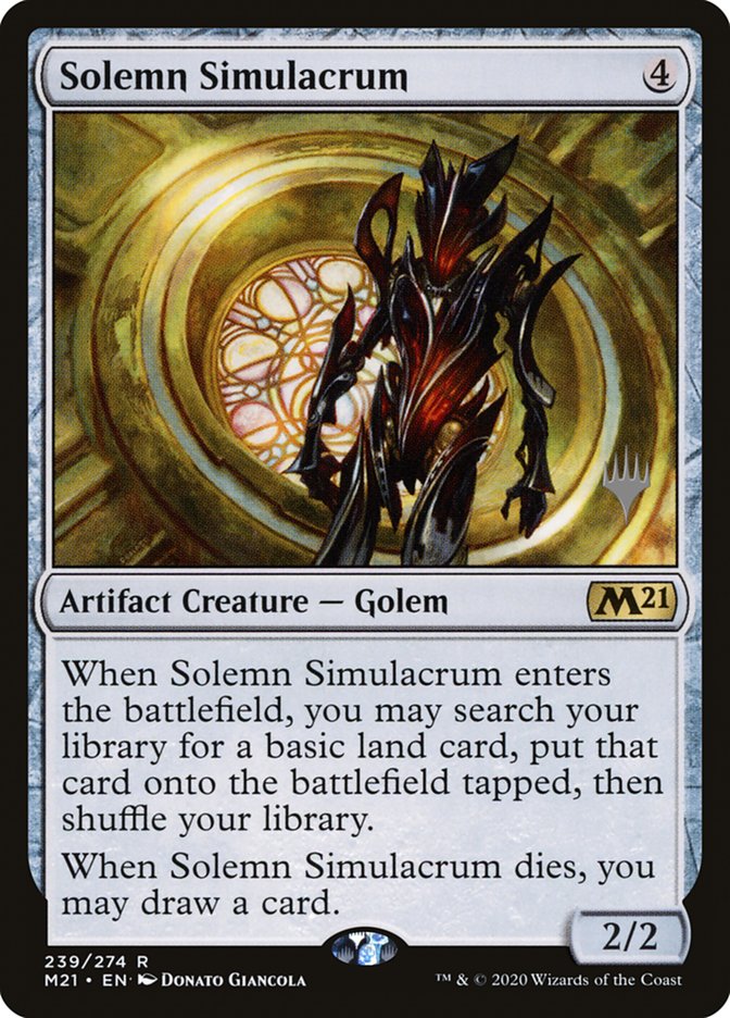Solemn Simulacrum - Foil