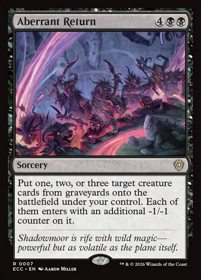 Aberrant Return, Lorwyn Eclipsed Commander Card Art
