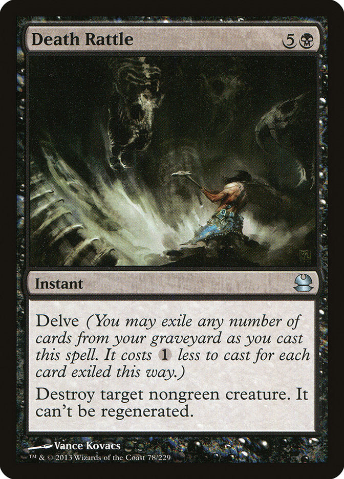 Death Rattle, Modern Masters Card Art