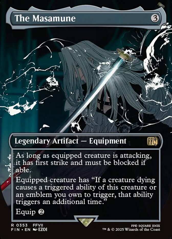 The Masamune, Final Fantasy Card Art
