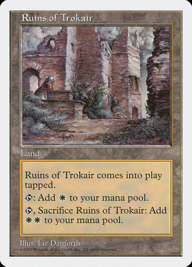 Ruins of Trokair, Fifth edition Card Art
