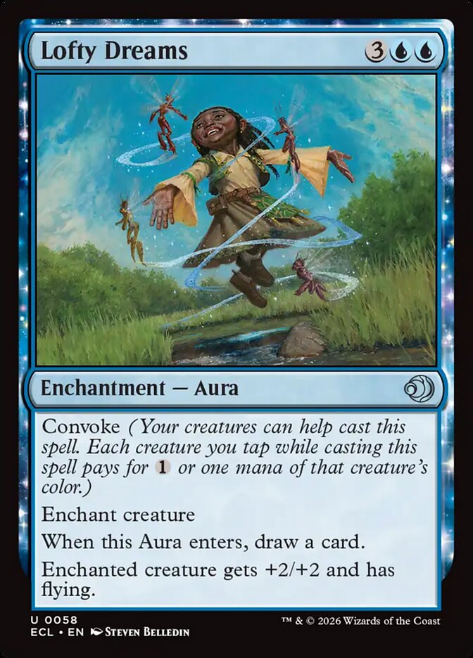 Lofty Dreams, Lorwyn Eclipsed Card Art