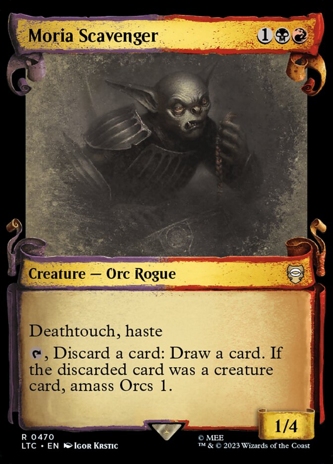 Moria Scavenger, Tales Of Middle-Earth Commander Card Art
