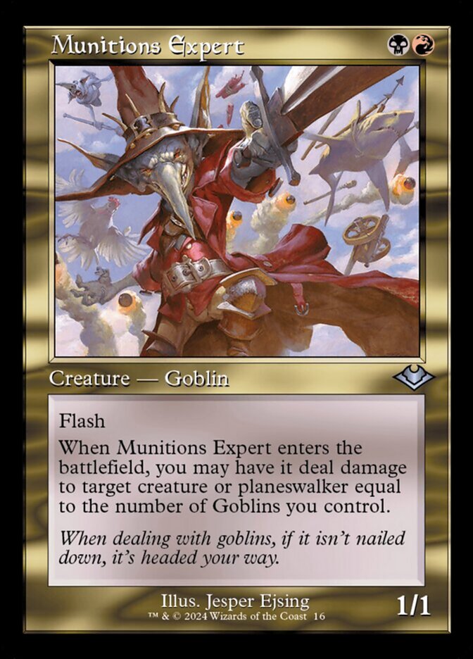 Munitions Expert, Modern Horizons 2 Timeshifts Card Art