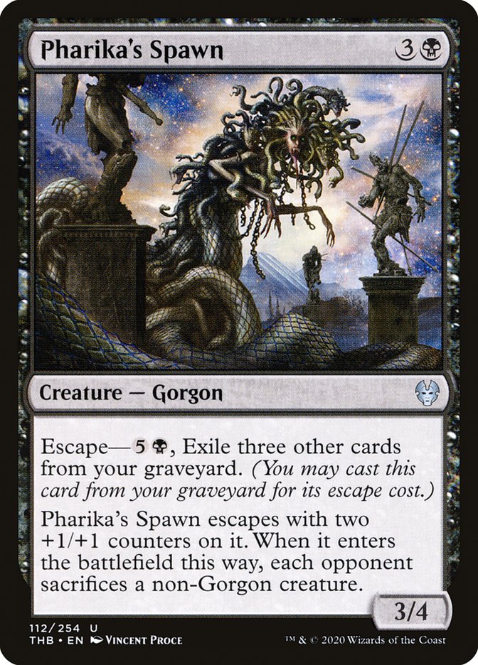 Pharika's Spawn, Theros beyond death Card Art