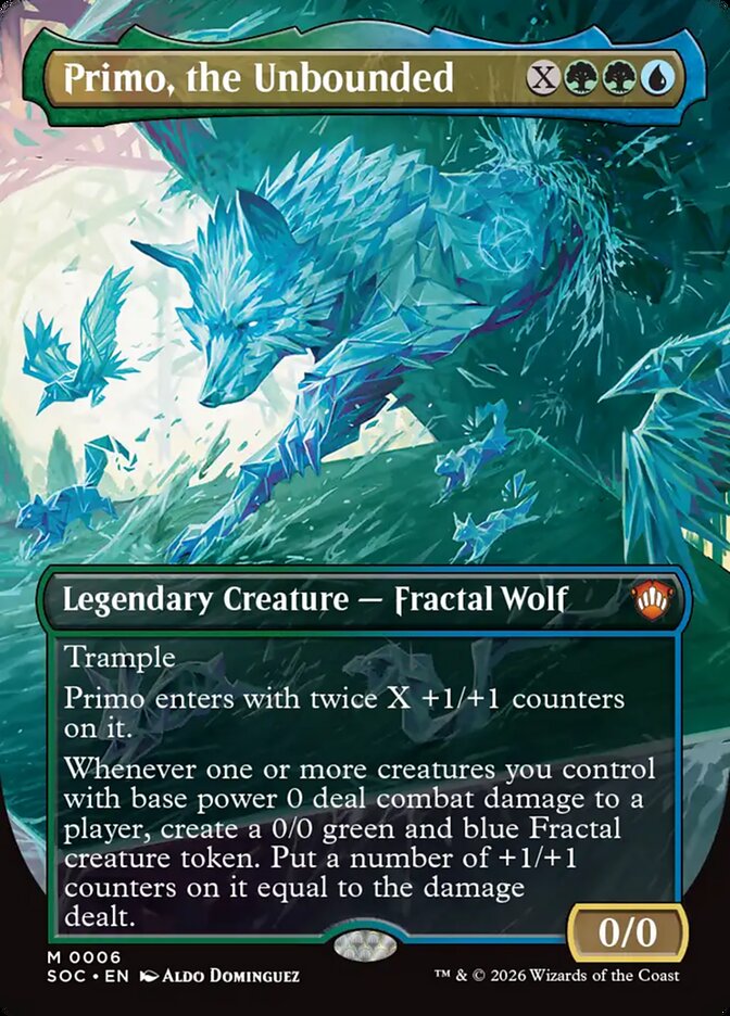 Primo, the Unbounded, Secrets Of Strixhaven Commander Card Art