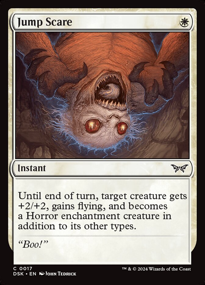 Jump Scare, Duskmourn: House Of Horror Card Art