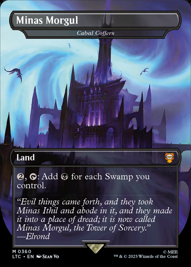 Cabal Coffers, Tales of middle-earth commander Card Art