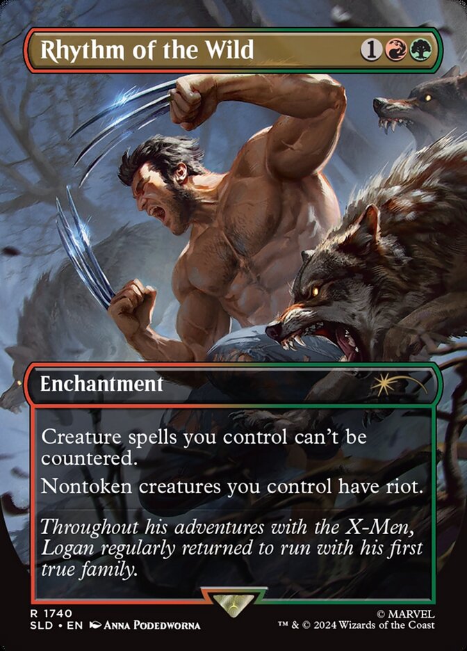Rhythm of the Wild, Secret Lair Drop Card Art