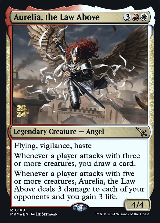 Aurelia, the Law Above, Murders At Karlov Manor Promos Card Art