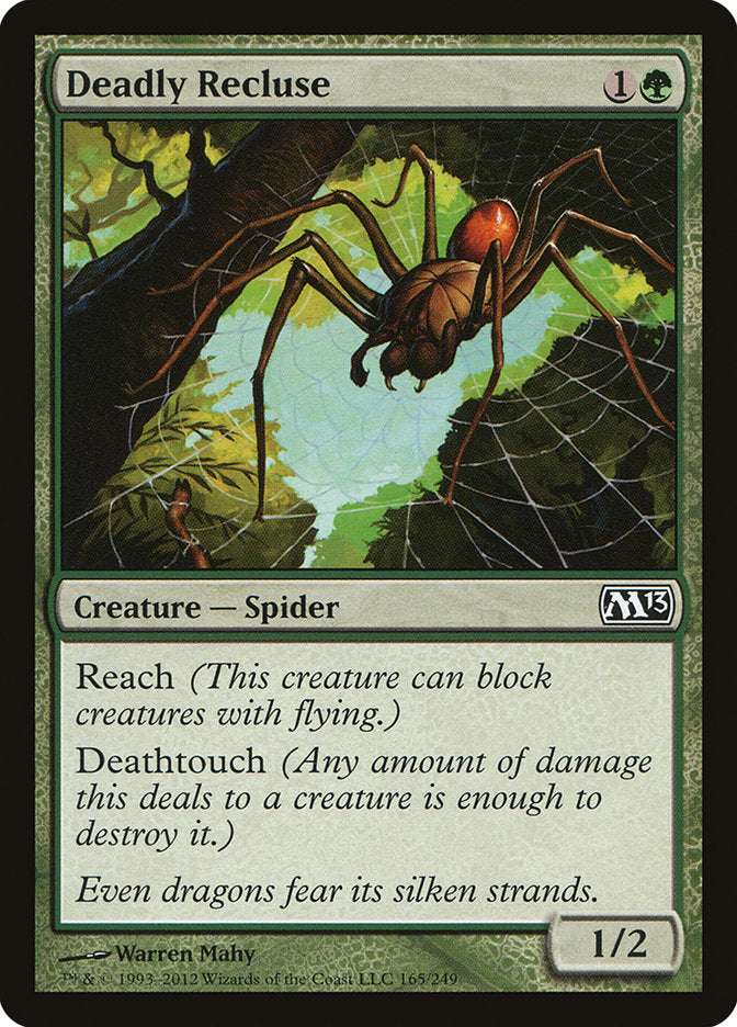 Deadly Recluse, Magic 2013 Card Art