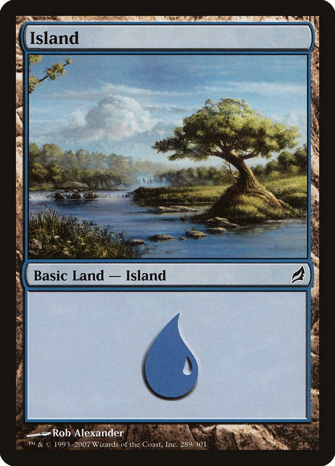 Island, Lorwyn Card Art
