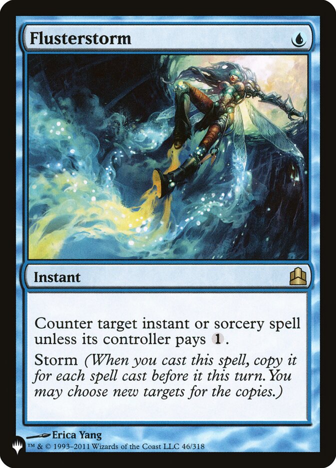 Flusterstorm, The List Card Art