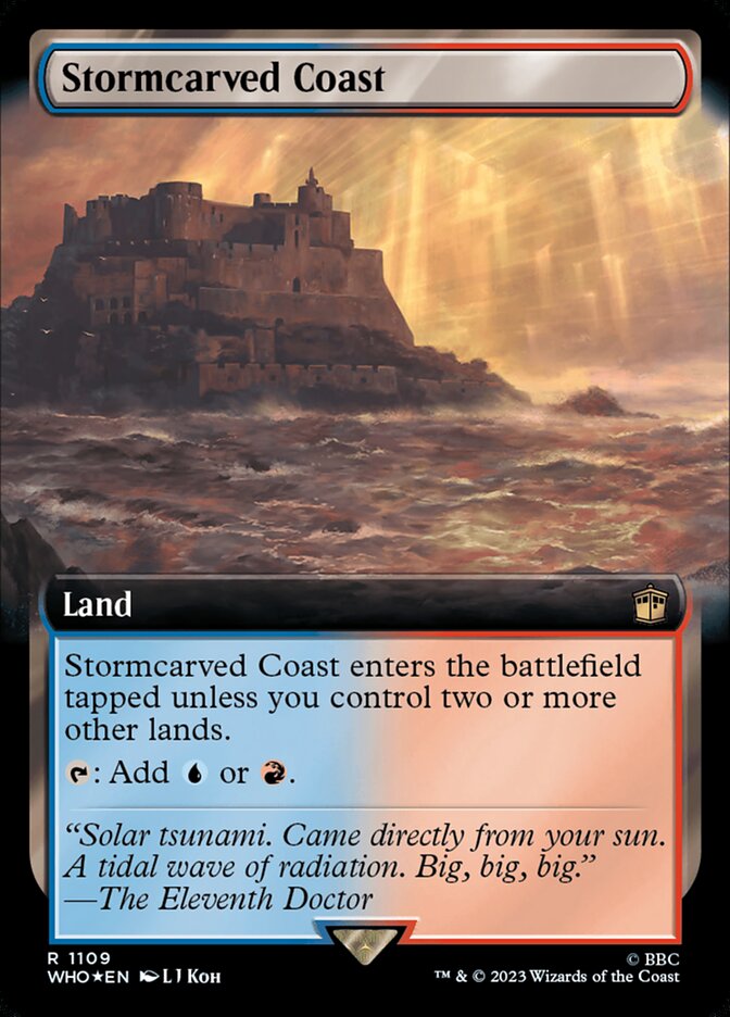 Stormcarved Coast, Doctor Who Card Art