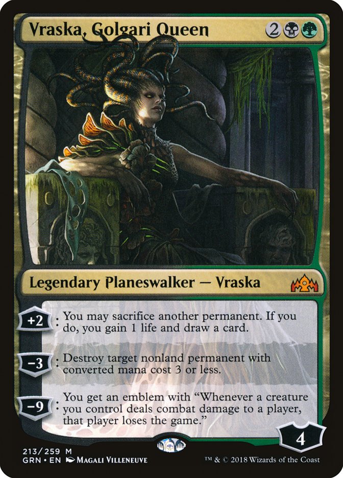 Vraska, Golgari Queen - Foil