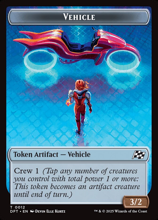 Vehicle, Aetherdrift Tokens Card Art