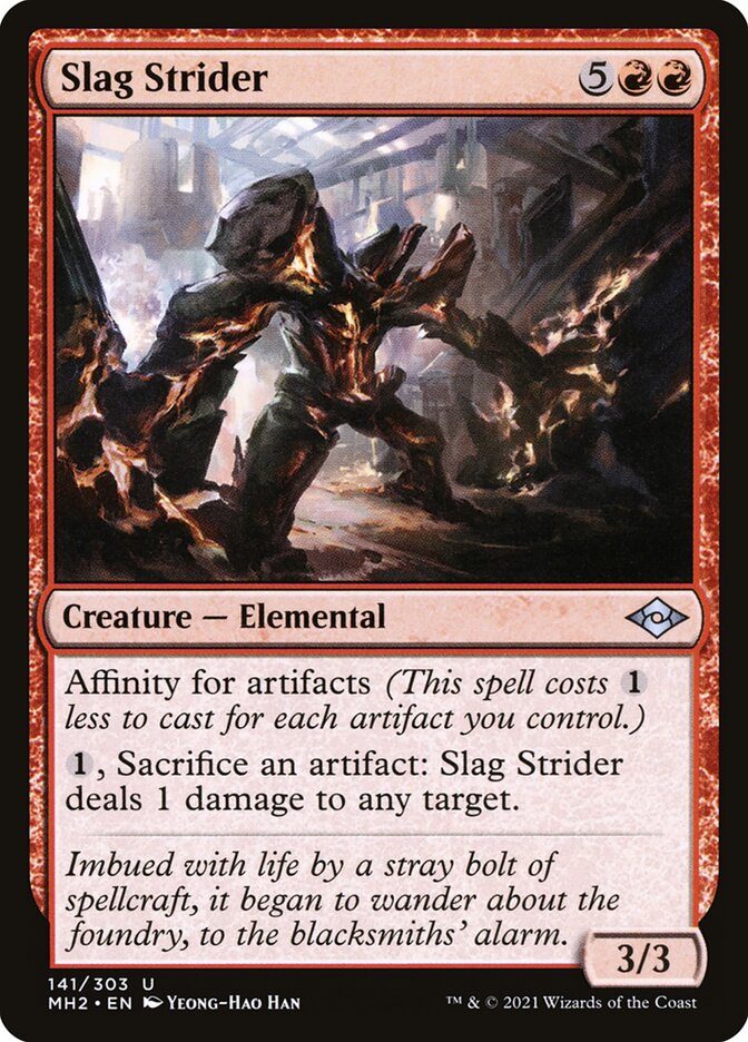 Slag Strider, Modern horizons 2 Card Art