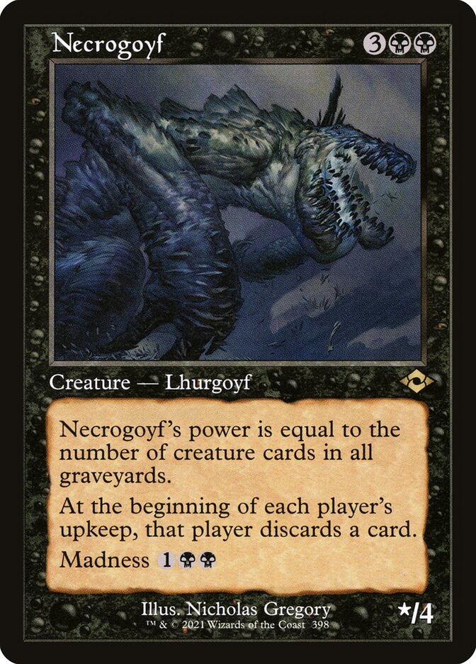 Necrogoyf, Modern Horizons 2 Card Art