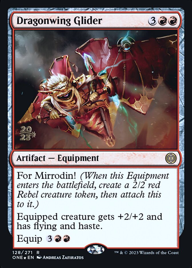 Dragonwing Glider, Phyrexia: All Will Be One Promos Card Art