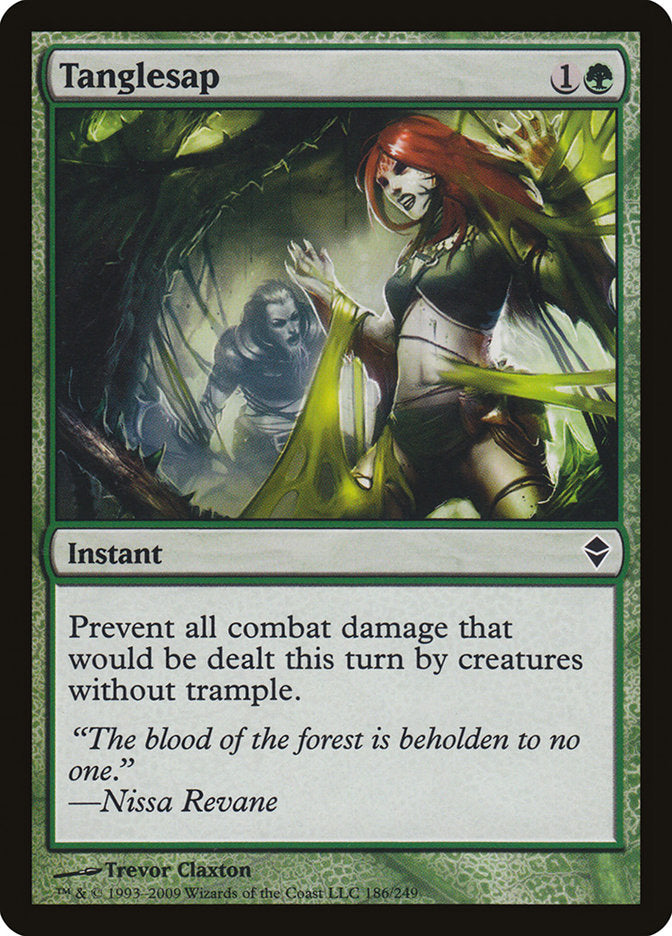 Tanglesap, Zendikar Card Art