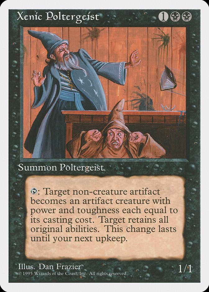 Xenic Poltergeist, Fourth edition Card Art