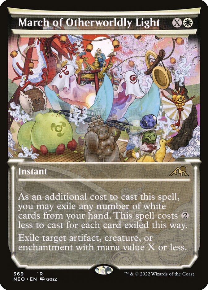 March of Otherworldly Light, Kamigawa: Neon Dynasty Card Art