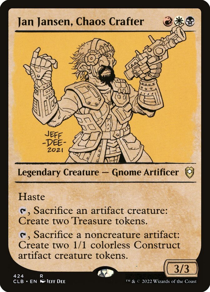 Jan Jansen, Chaos Crafter - Foil