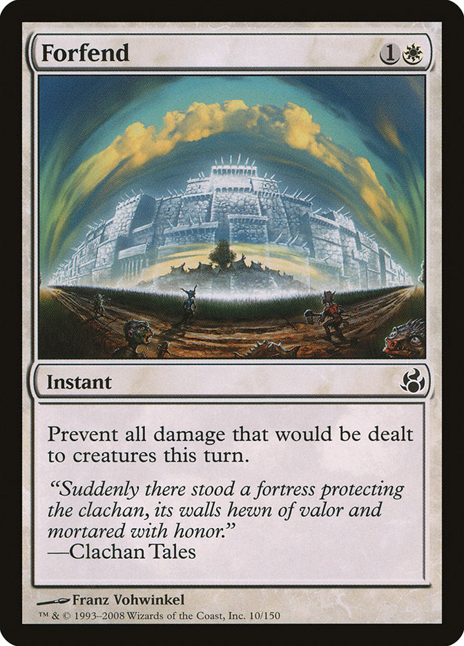 Forfend, Morningtide Card Art