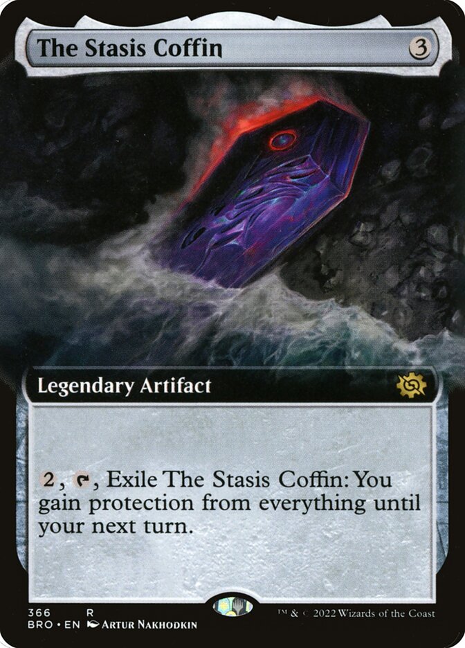 The Stasis Coffin, The Brothers' War Card Art