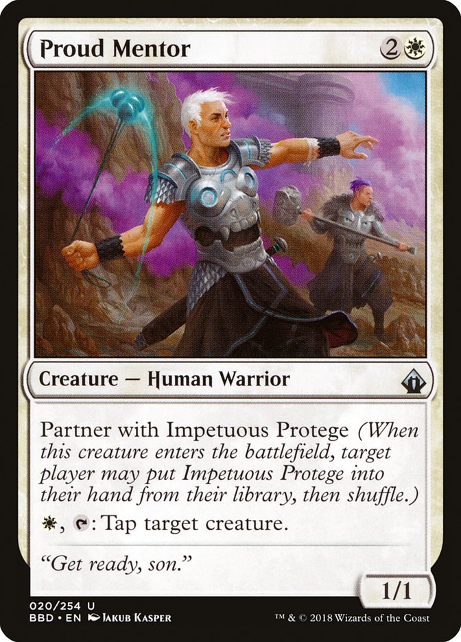 Proud Mentor, Battlebond Card Art